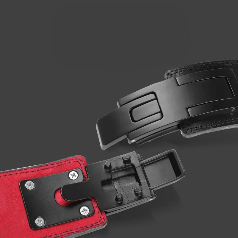 Powerlifting Leather Lever Belt